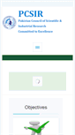 Mobile Screenshot of pcsir.gov.pk